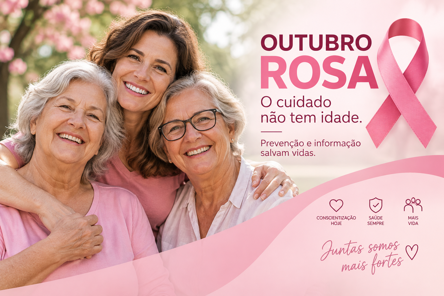 Outubro Rosa: cuide-se!
